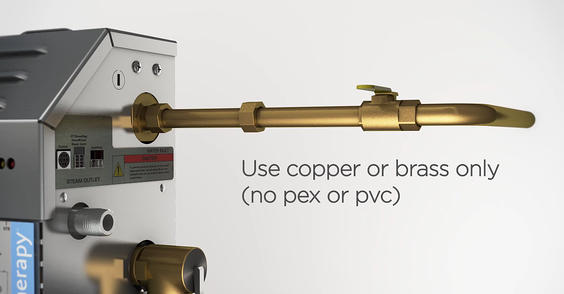 Mr. Steam generators use no more than two gallons of water for a 20-minute steam shower