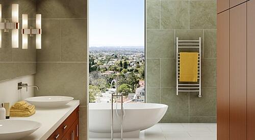 Win a Luxurious Towel Warmer with Mr. Steam and Elle Decor!