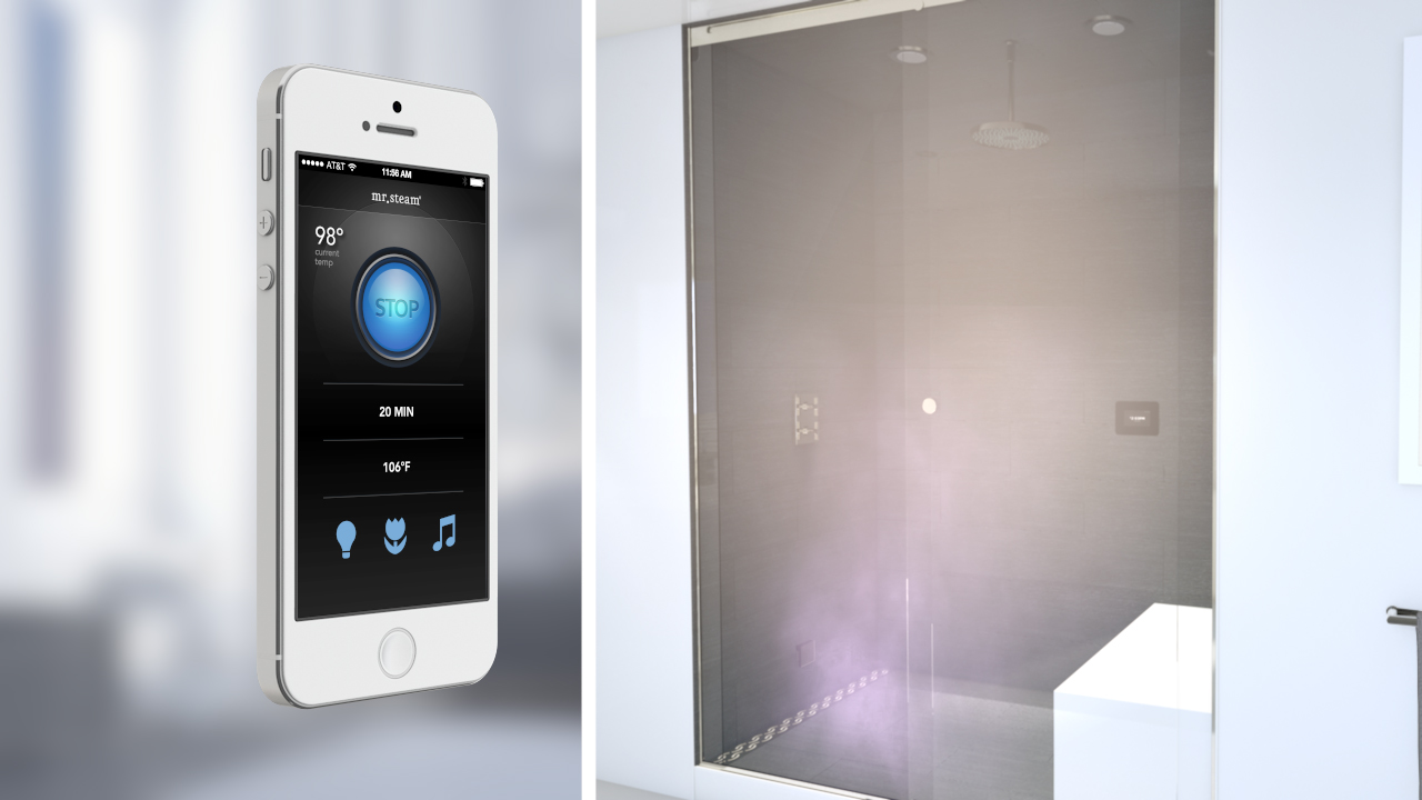 Mr.Steam Unveils Next Generation of AwardWinning Home Steam Shower Control