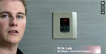 Chris Lee explains How To Adjust the Time on the iTempo Plus Steam Room Control