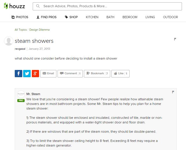 15 Tips to Consider Before Installing a Home Steam Shower