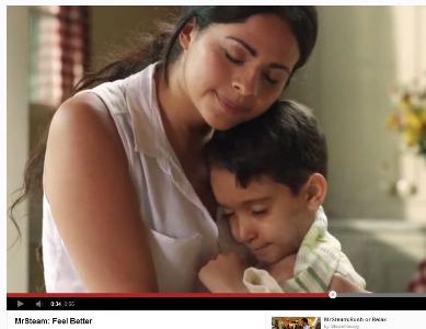 Mother's Timeless Steam Therapy: Feel Better