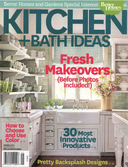 BH&G Kitchen Bath Ideas Spring 2014