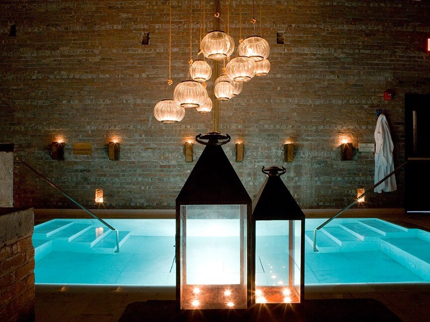 Bathroom Remodeling Inspired by Steam at AIRE Ancient Baths New York