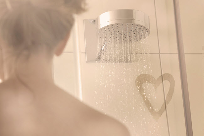 steam suit in shower