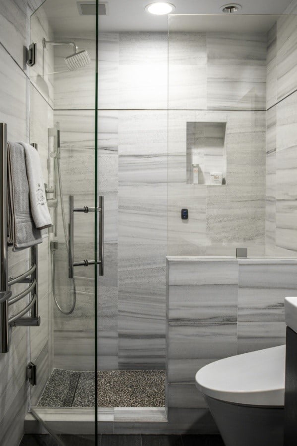 Include a towel warmer in your bathroom remodel.