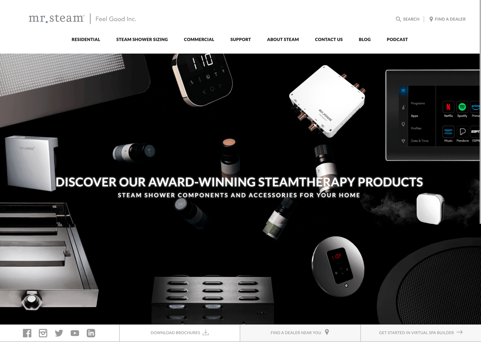 2Products-Steam-Shower-Controls-and-Generators-MrSteam