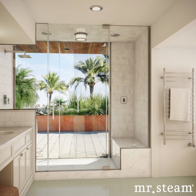 Two Types of Steam Shower Windows to Seal
