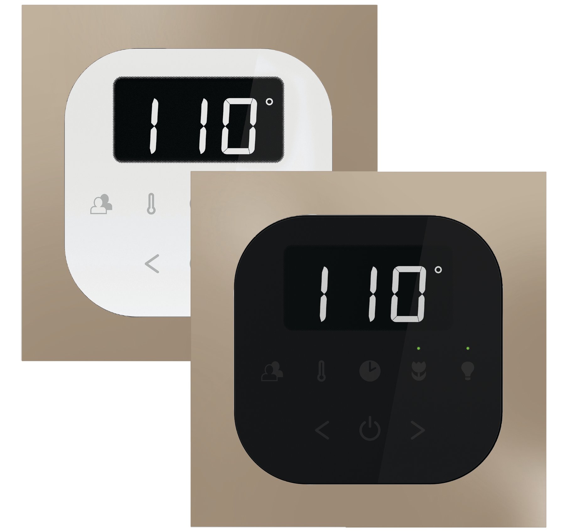 MrSteam AirTempo Control With Flush Mount Kit Square
