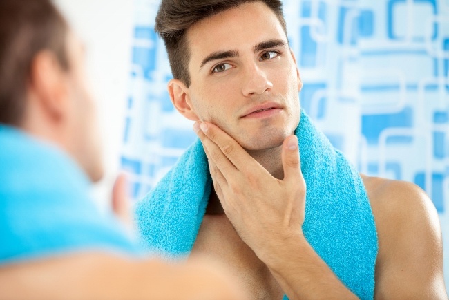 Steam showers open up pores, making for a closer shave