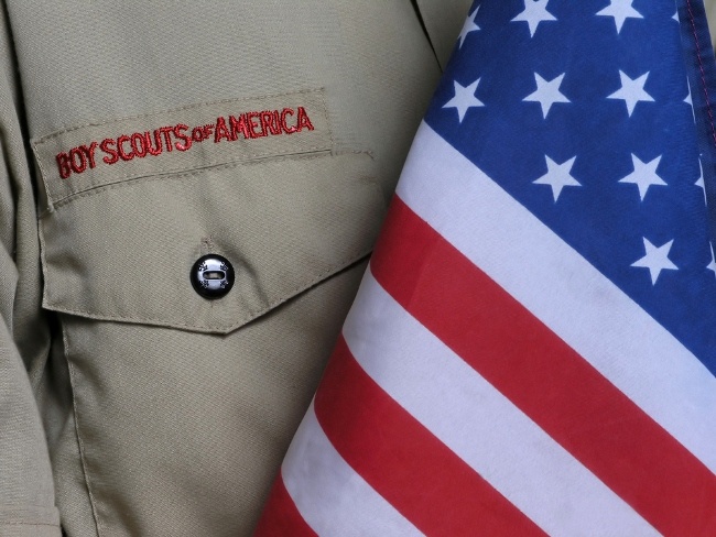The Boy Scouts teach values such as trustworthiness, good citizenship and outdoors skills