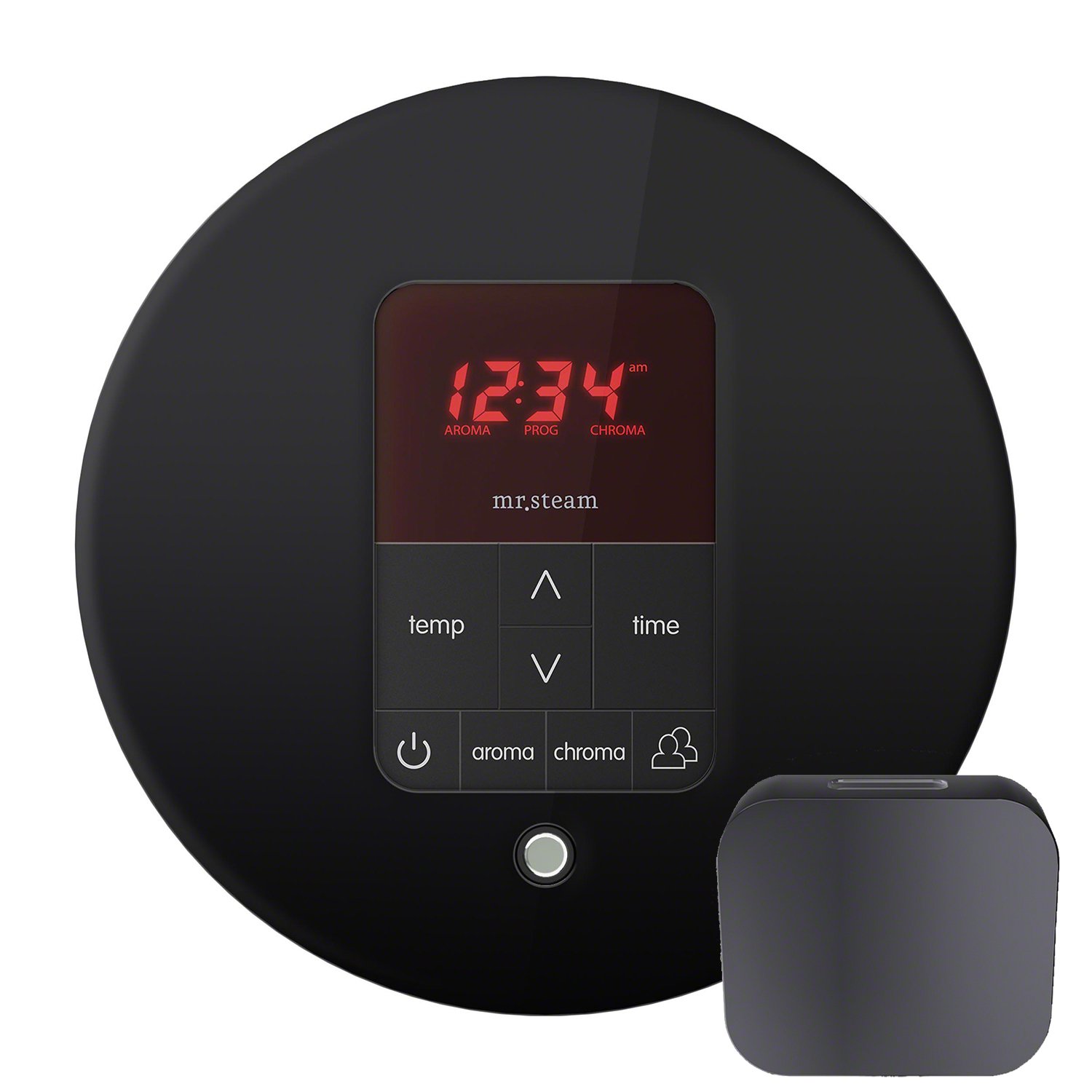 MrSteam iTempoPlus Round Glass with Aroma Glass SteamHead