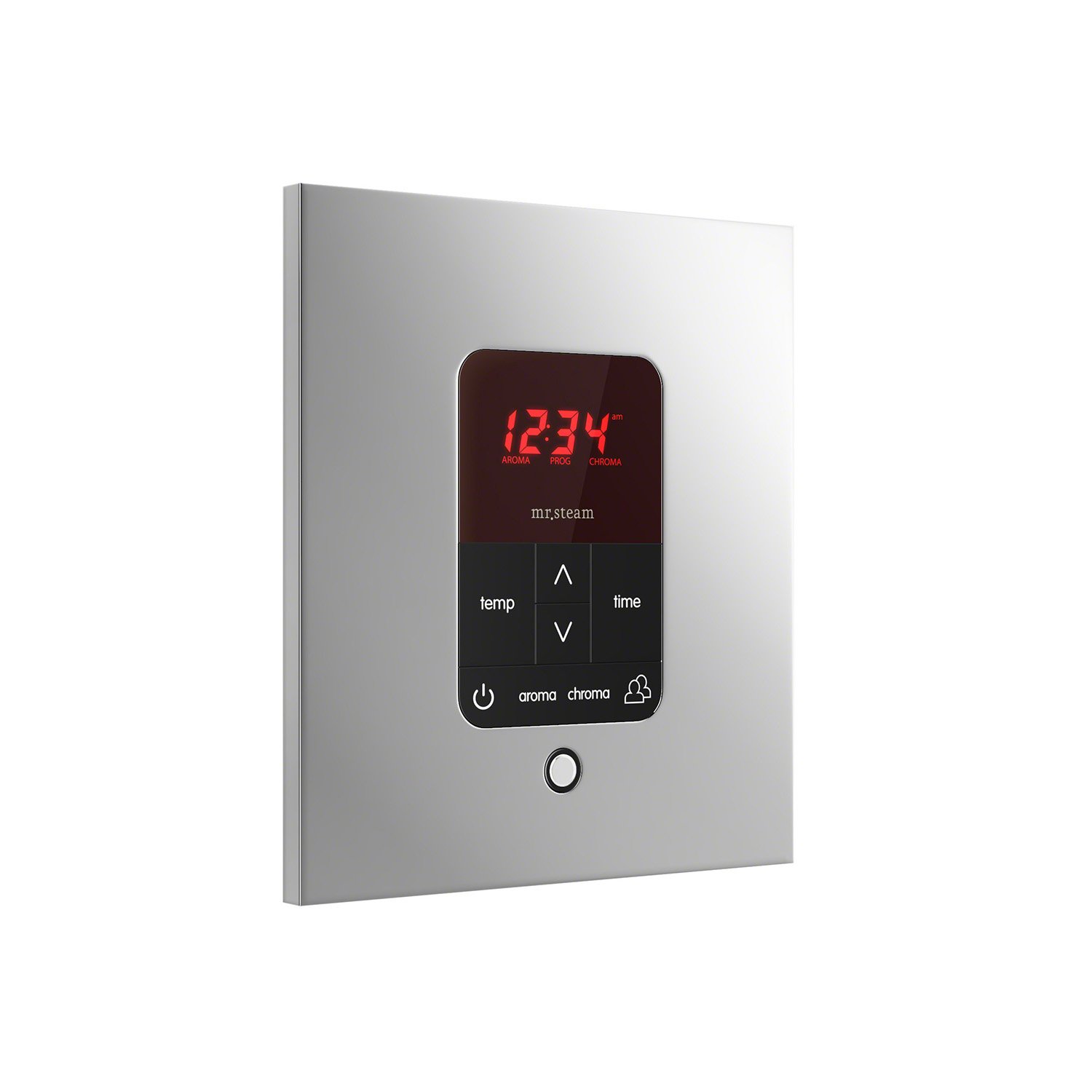 iTempoPlus Square Polished Chrome Angled