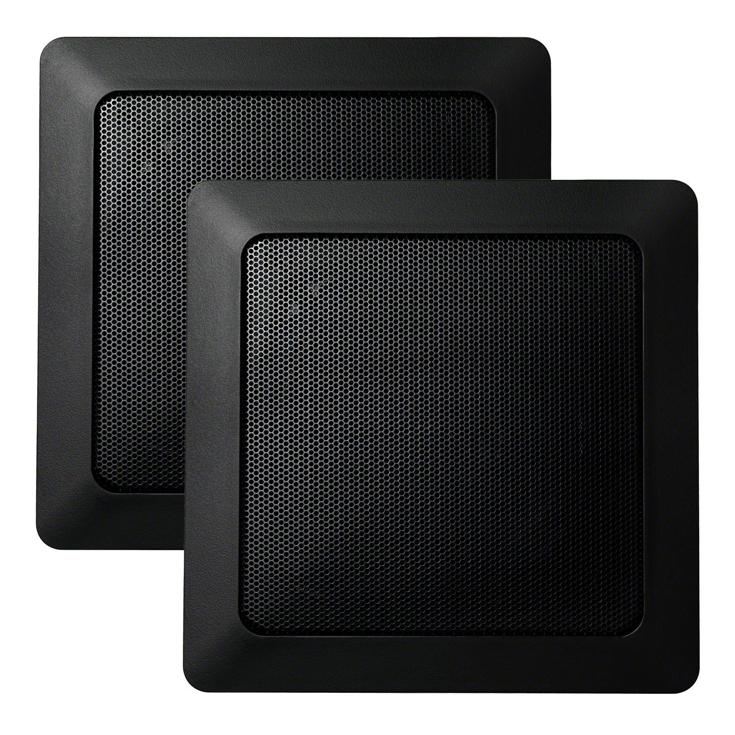 MrSteam Audio Speakers Square Black