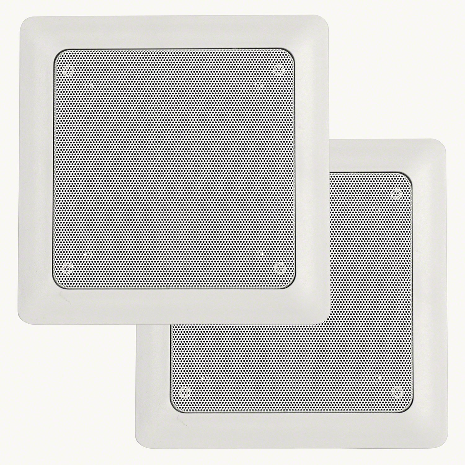 MrSteam Audio Speakers Square White