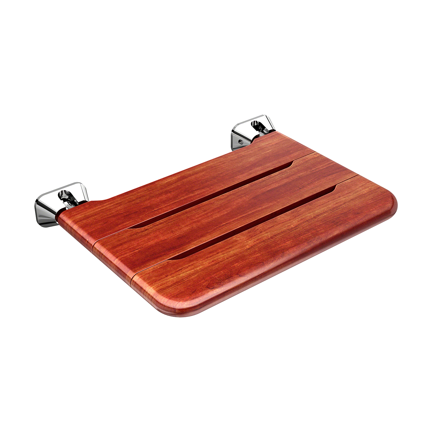 MrSteam Wall-Mounted Folding Seat Teak-PC