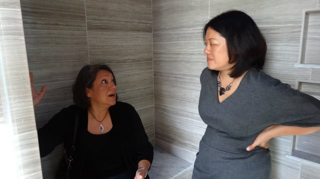 MrSteam's Martha Orellana and Charlene Li discuss steam showers.