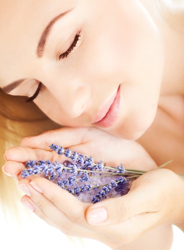 Use aromatherapy – especially lavender – to relax