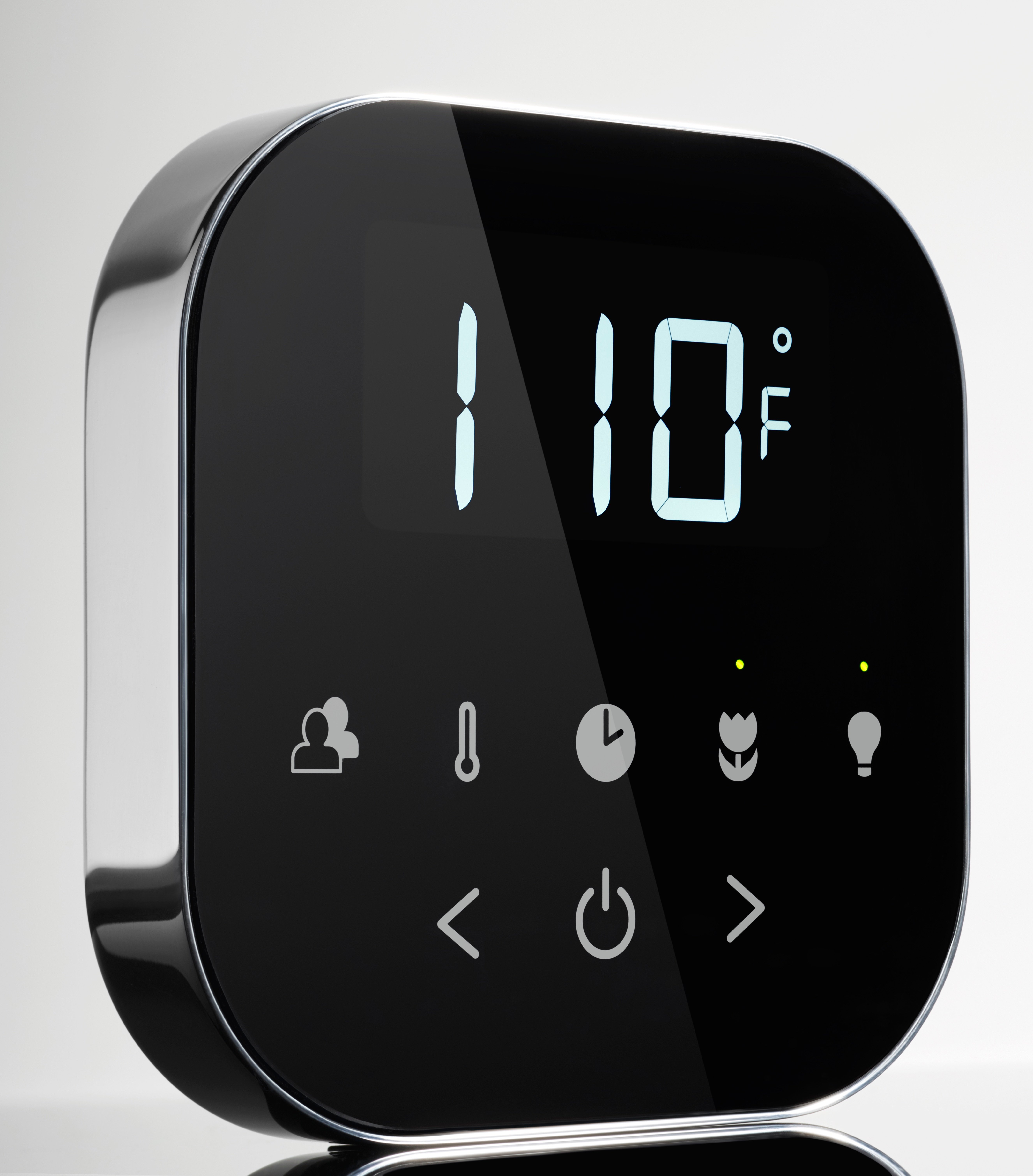 MrSteam AirTempo Control Black Angled Beauty