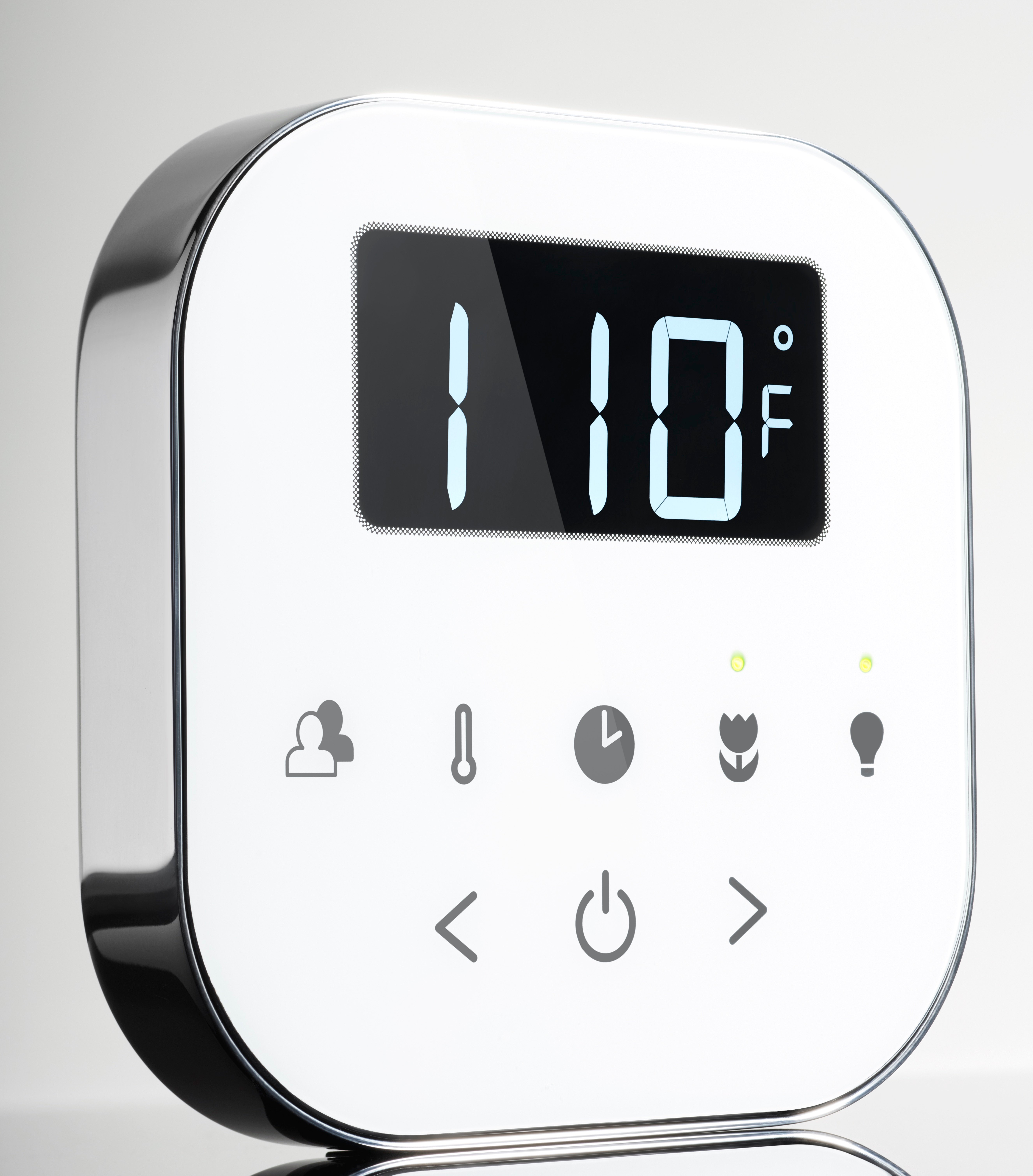 MrSteam AirTempo Control White Angled Beauty
