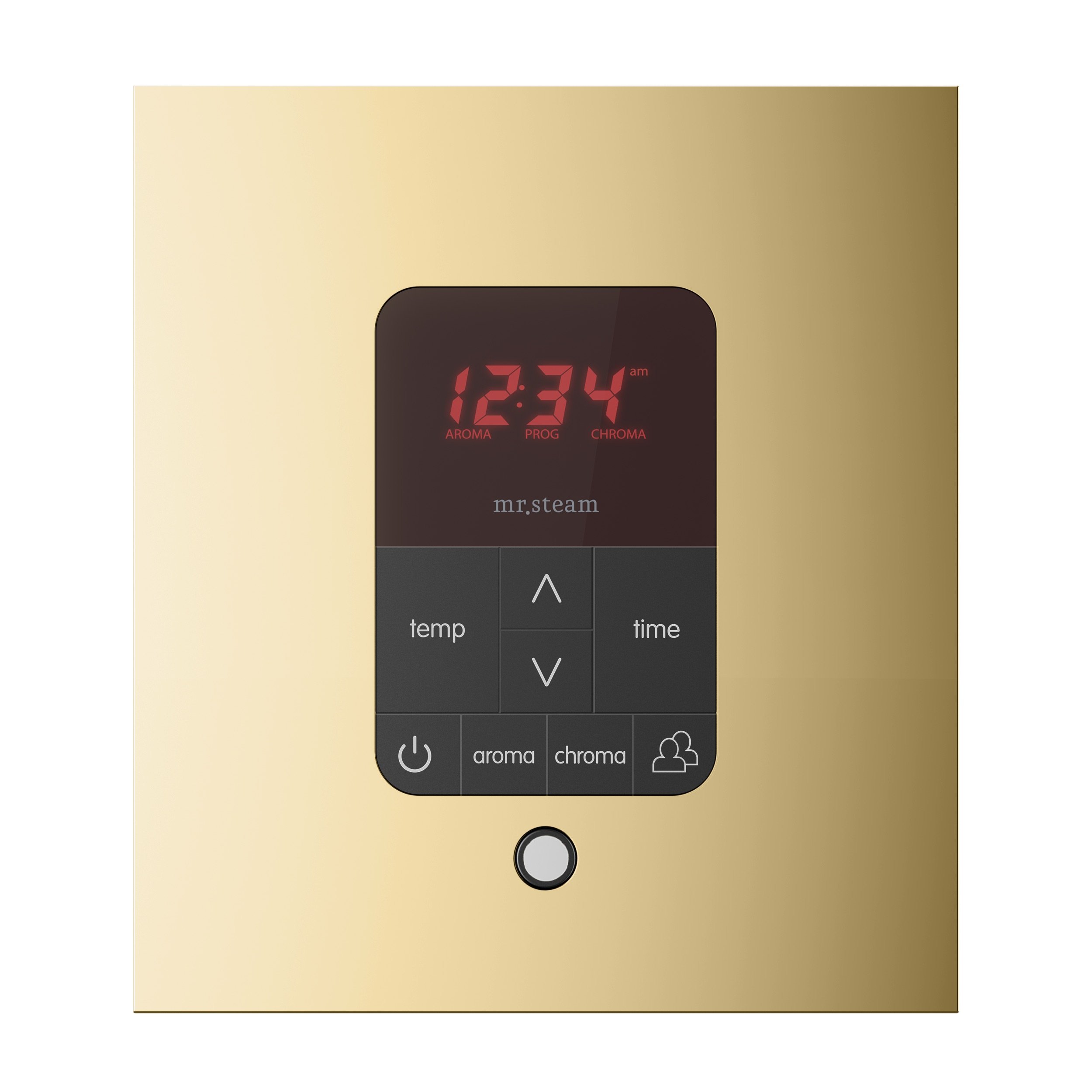 MrSteam iTempoPlus Square Polished Brass