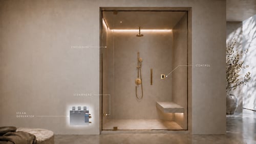 The Anatomy of a Steam Shower