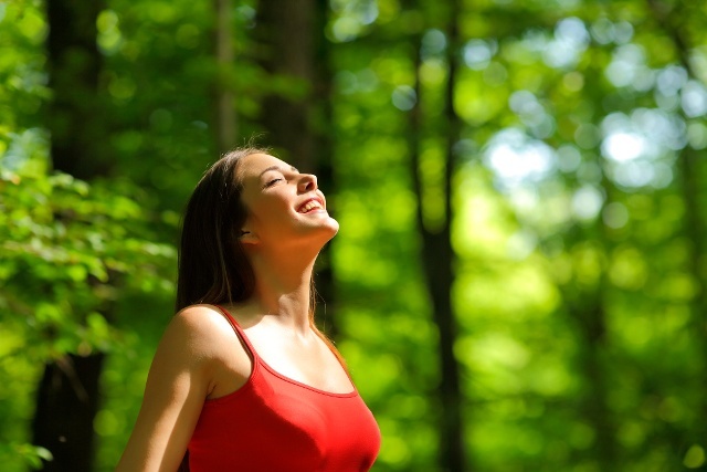 Set aside some 'you' time to meditate or take a steam shower