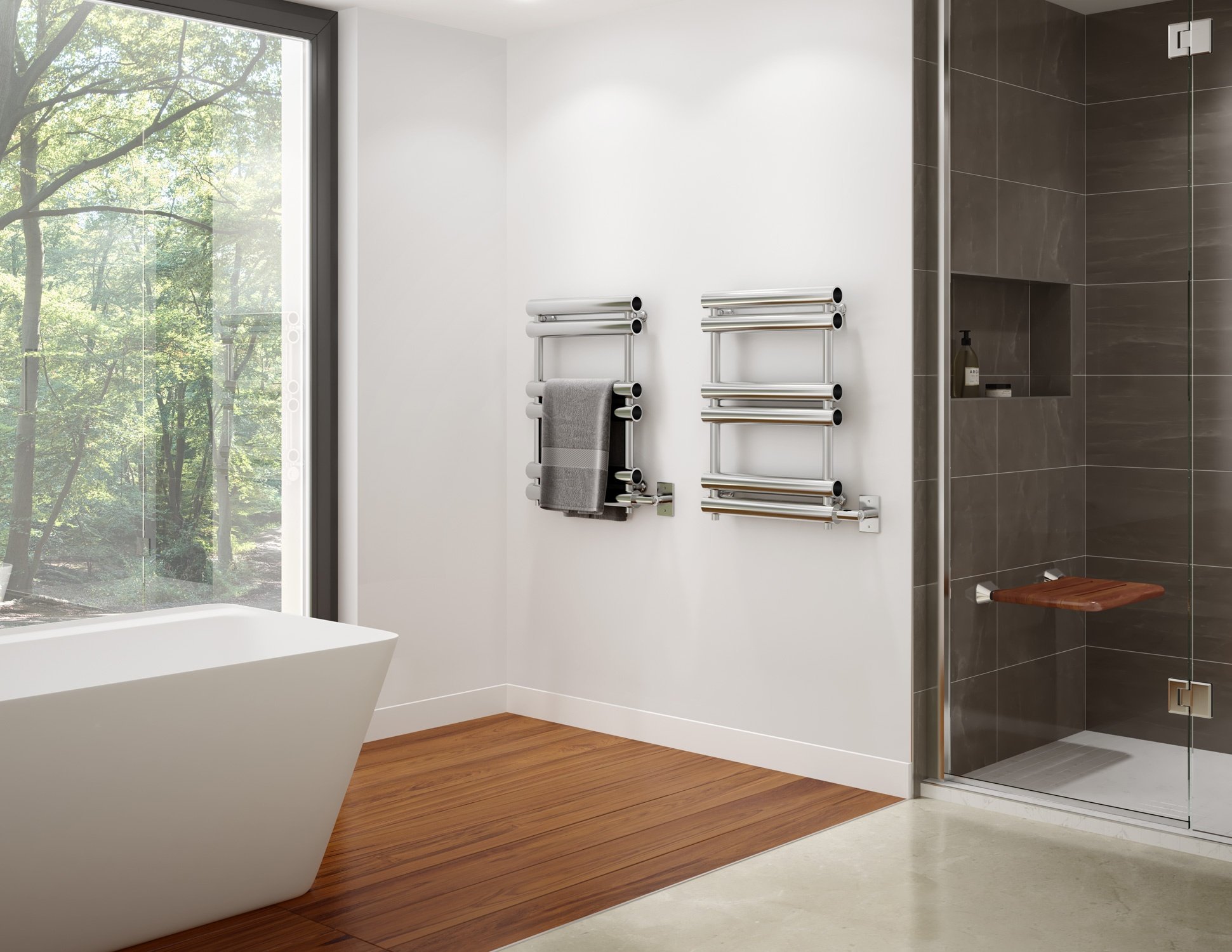Lexington Collection towel warmers from MrSteam